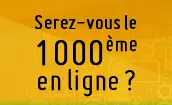 Serez-vous le 1000e?